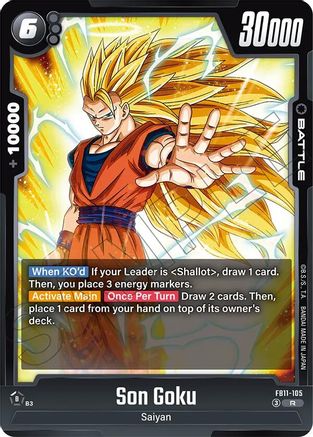 Image of Son Goku - FB11-105 (FB11-105) - Brightness of Hope Holofoil