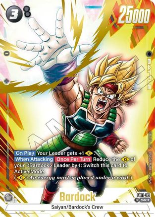 Image of Bardock - FB11-112 (Alternate Art) (FB11-112) - Brightness of Hope Holofoil