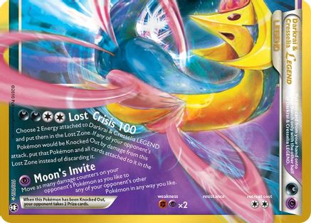 Image of Darkrai & Cresselia Legend (Bottom) 100  - Holofoil ME 30th Celebration Classic Collection - Classic Collection
