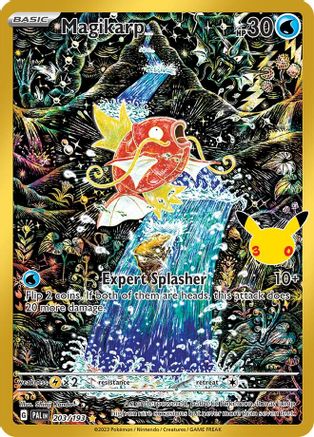 Image of Magikarp 203  - Holofoil ME 30th Celebration Classic Collection - Classic Collection