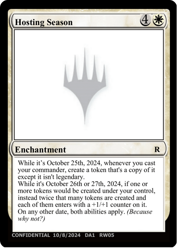 Image of Hosting Season (UNK-RW05E) - Unknown Event