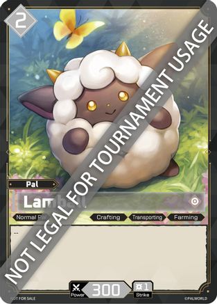 Image of Lamball  - Palworld Prototype Cards