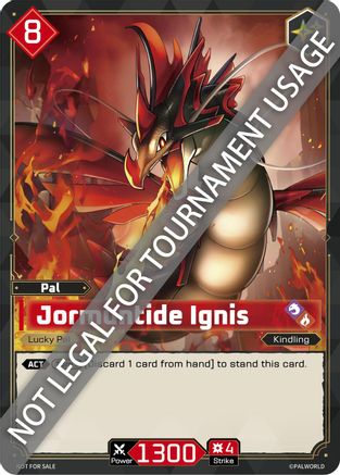 Image of Jormuntide Ignis  - Palworld Prototype Cards
