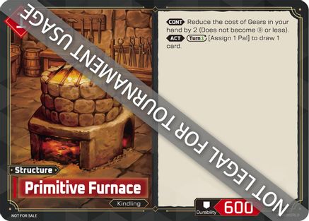 Image of Primitive Furnace  - Palworld Prototype Cards