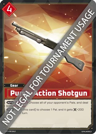 Image of Pump-Action Shotgun  - Palworld Prototype Cards