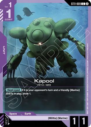 Image of Kapool (ST11-009) - Starter Deck 11 Aquatic Assault