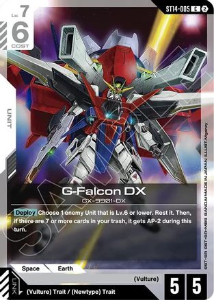 Image of G-Falcon DX (ST14-005) - Starter Deck 14 Heavy Dominion
