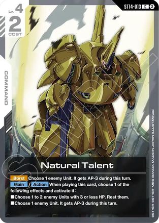 Image of Blazing Mobile Suit Rider (ST14-014) - Starter Deck 14 Heavy Dominion