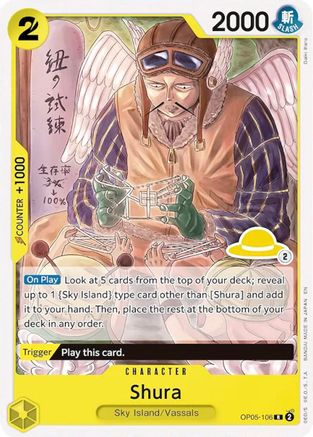 Image of Shura (Luffy Deck) (OP05-106) - Set Sail Deck Set