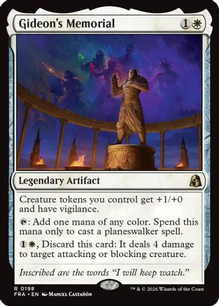 Image of Gideon's Memorial (FRA-198) - Reality Fracture Foil