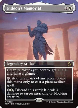 Image of Gideon's Memorial (Borderless) (FRA-292) - Reality Fracture Foil