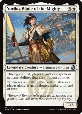 Image of Yuriko, Blade of the Mighty (FRA-210) - Reality Fracture Foil