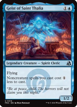 Image of Geist of Saint Thalia (FRA-214) - Reality Fracture Foil