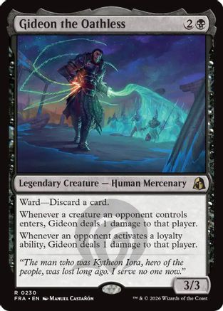 Image of Gideon the Oathless (FRA-230) - Reality Fracture