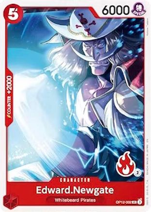 Image of Edward.Newgate (Ace Deck) (OP12-002) - Set Sail Deck Set