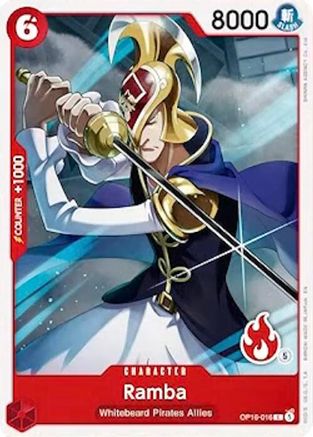 Image of Ramba (Ace Deck) (OP16-016) - Set Sail Deck Set
