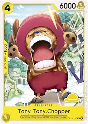 Image of Tony Tony.Chopper (Luffy Deck) (OP15-107) - Set Sail Deck Set