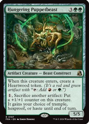 Image of Hungering Puppetbeast (FRA-107) - Reality Fracture Foil