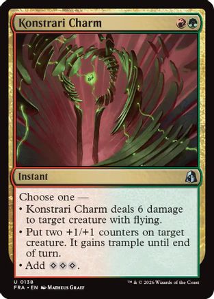 Image of Konstrari Charm (FRA-138) - Reality Fracture Foil