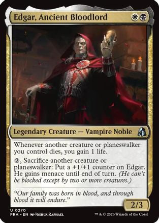 Image of Edgar, Ancient Bloodlord (FRA-270) - Reality Fracture