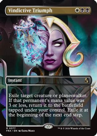 Image of Vindictive Triumph (Borderless (FRA-377) - Reality Fracture