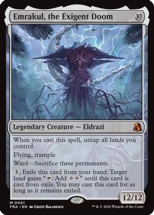 Image of Emrakul, the Exigent Doom (FRA-001) - Reality Fracture