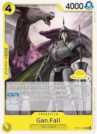 Image of Gan.Fall (Luffy Deck) (OP15-102) - Set Sail Deck Set