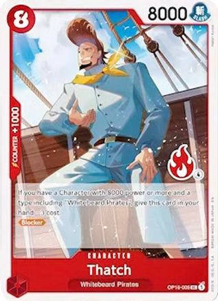 Image of Thatch (Ace Deck) (OP16-005) - Set Sail Deck Set