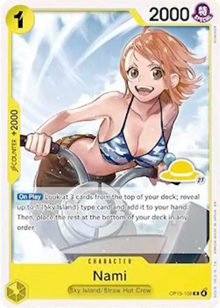 Image of Nami (Luffy Deck) (OP15-108) - Set Sail Deck Set
