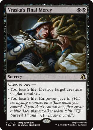 Image of Vraska's Final Mercy (FRA-071) - Reality Fracture Foil