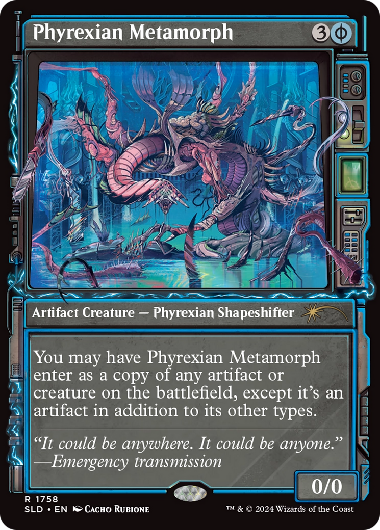 Image of Phyrexian Metamorph (SLD-1758) - Secret Lair Drop: (Showcase)