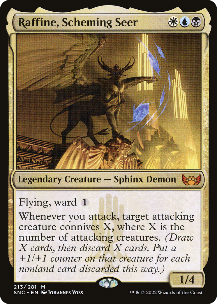 Image of Raffine, Scheming Seer (SNC-213) - Streets of New Capenna