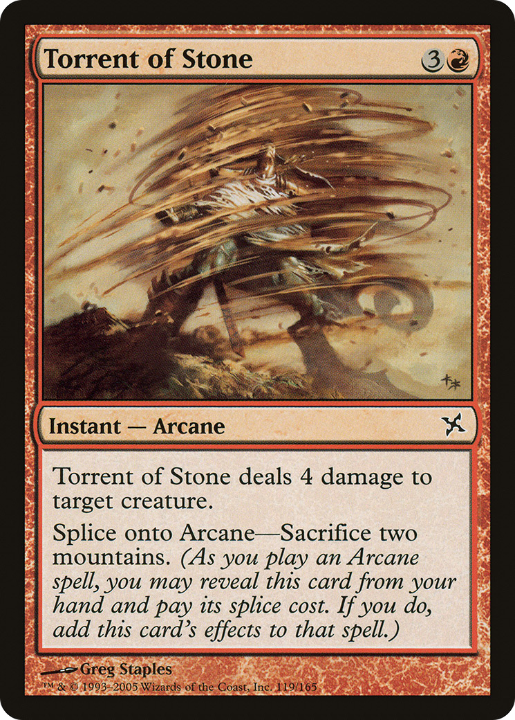 Image of Torrent of Stone (BOK-119) - Betrayers of Kamigawa