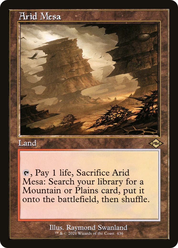 Image of Arid Mesa (Retro Frame) (MH2-436) - Modern Horizons 2 Foil