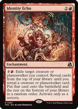 Image of Identity Echo (FRA-087) - Reality Fracture Foil