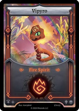 Image of Vipyro (ETH-02) - Shattered Stars  Ethereal Holo
