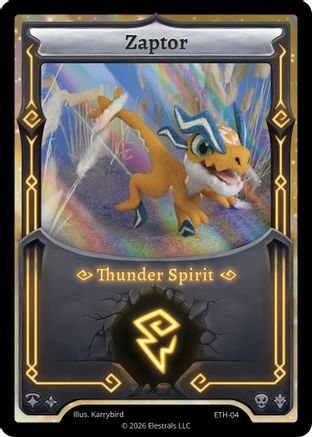 Image of Zaptor (ETH-04) - Shattered Stars  Ethereal Holo