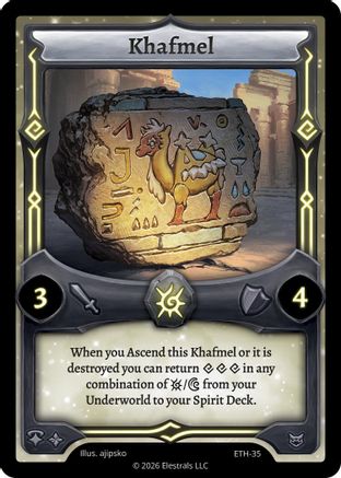 Image of Khafmel (ETH-35) - Shattered Stars  Ethereal
