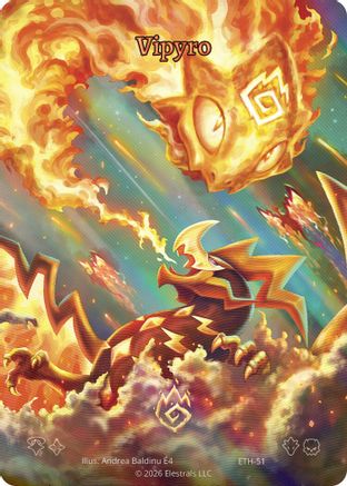 Image of Vipyro (Full Art) (ETH-51) - Shattered Stars  Ethereal Holo