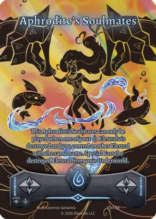 Image of Aphrodite's Soulmates (ETH-58) - Shattered Stars  Ethereal Holo