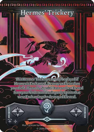 Image of Hermes' Trickery (ETH-59) - Shattered Stars  Ethereal Holo