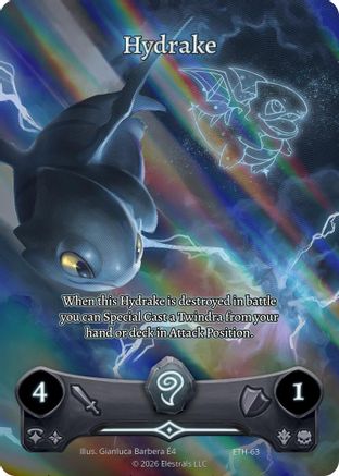 Image of Hydrake (ETH-63) - Shattered Stars  Ethereal Holo
