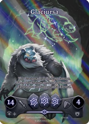 Image of Glaciursa (ETH-64) - Shattered Stars  Ethereal Holo