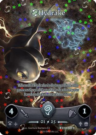 Image of Hydrake (Serialized) (ETH-S07) - Shattered Stars  Ethereal Holo