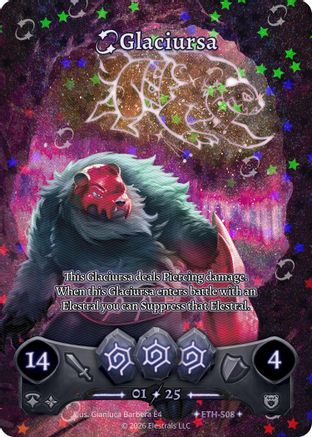 Image of Glaciursa (Serialized) (ETH-S08) - Shattered Stars  Ethereal Holo