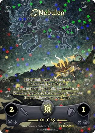 Image of Nebuleo (Serialized) (ETH-S09) - Shattered Stars  Ethereal Holo