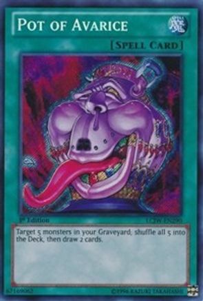 Image of Pot of Avarice (LCJW-EN290) - Legendary Collection 4: Joey's World 1st Edition