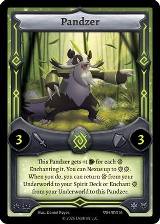 Image of Pandzer (SSH-SD016) - Divine Champions Snowshade Starter Decks
