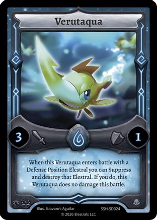 Image of Verutaqua (SSH-SD024) - Divine Champions Snowshade Starter Decks