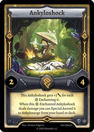 Image of Ankyloshock (SSH-SD025) - Divine Champions Snowshade Starter Decks